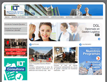 Tablet Screenshot of ilt.cl